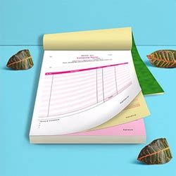 Bill Book / Invoice Designs Multi color original paper quality :