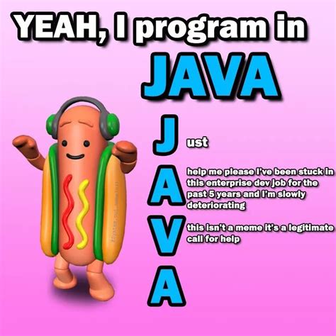 Gold Yeah I Program In Java Rprogrammerhumor