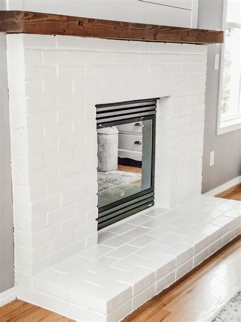 10 Paint Fireplace White Brick