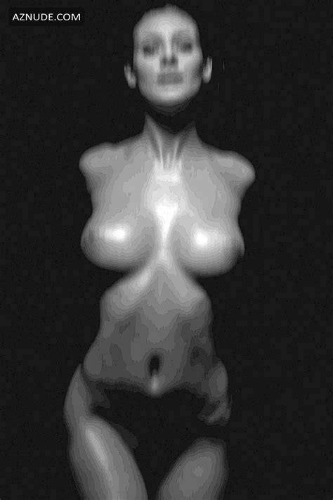 Jessica White From Randall Slavin Achromatic Exhibition Aznude