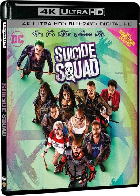 Suicide Squad Blu Ray 4k Ultra Hd New Sub Sealed Ebay