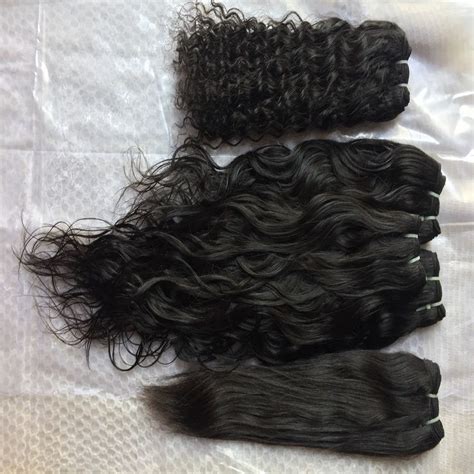 Unprocessed Wavy Indian Top 10a Silky Straight Cuticle Aligned Raw Hair