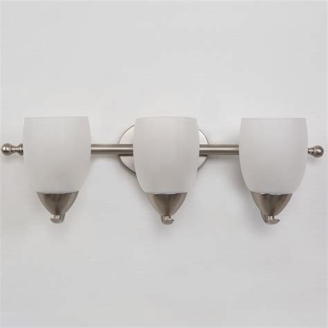 Every living room needs a sofa, every bedroom needs a bed and every bathroom needs a mirror. Yosemite Home Decor Mirror Lake 3-Light Brushed Nickel ...