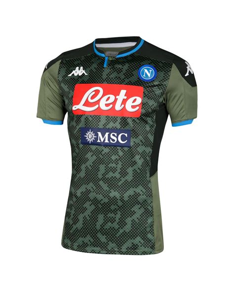 Camiseta 2ª Ssc Napoli 20192020 Verde