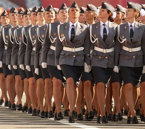 Mini Skirts And High Heels For Policewomen In Russia Are History