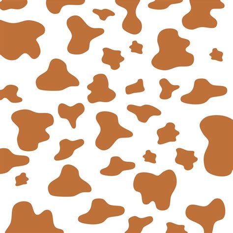 Brown Cow Spots Pattern Vinyl 12 X 12 Sheet By Graphixpress