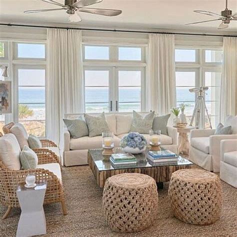 20 Beach Theme Living Room
