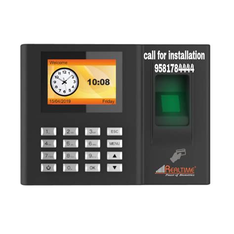 Realtime Rs9 Biometric Attendance With Access Control System