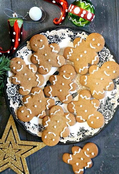Soft Gingerbread Man Cookies With A Nice Blend Of Christmassy Spices