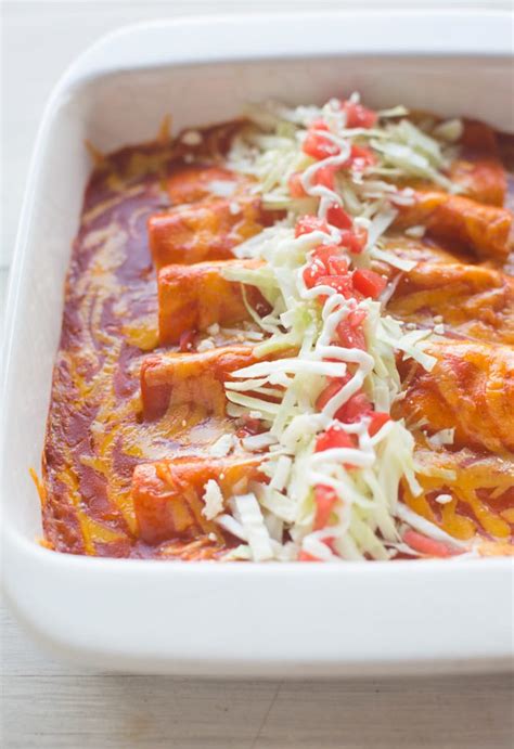 This easy ground beef enchilada recipe is loaded with juicy ground beef, melty cheese, and drenched with a homemade tex mex enchilada sauce. Cheese Enchiladas - Tastes Better From Scratch