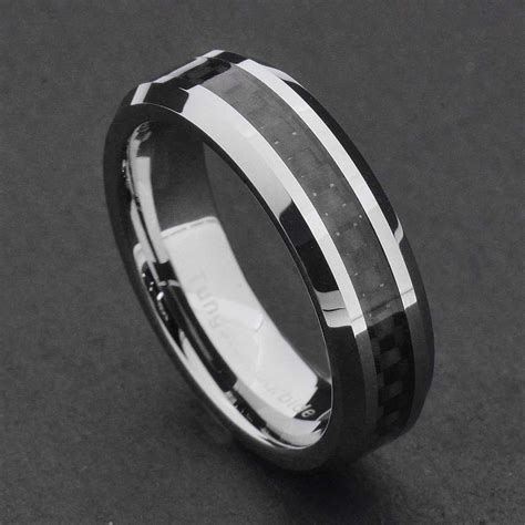Quality of tungsten ringswith the united states economy on a decay numerous individuals are reducing their costs to make a decent living. Tungsten Carbide Ring Comfort Fit Wedding Band Men Silver ...