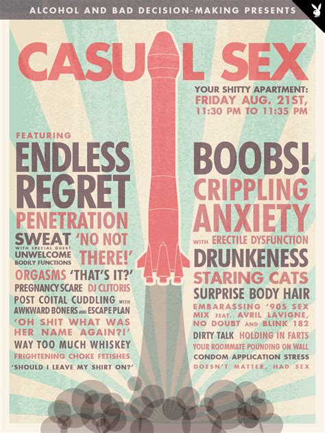 If Casual Sex Were A Music Festival Poster Huffpost