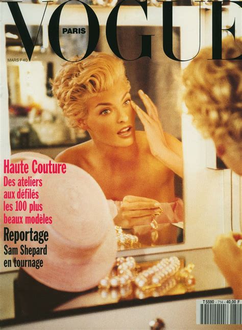 Linda Evangelista Throughout The Years In Vogue Vintage Vogue Covers