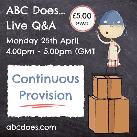 Webinar Live Q A Continuous Provision Abc Does Shop