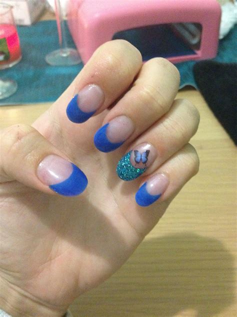 Blue Tips X Blue Tips Nails Beauty