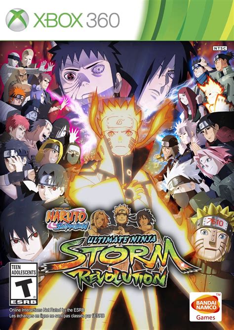Naruto Shippuden Ultimate Ninja Storm Revolution Xbox Game