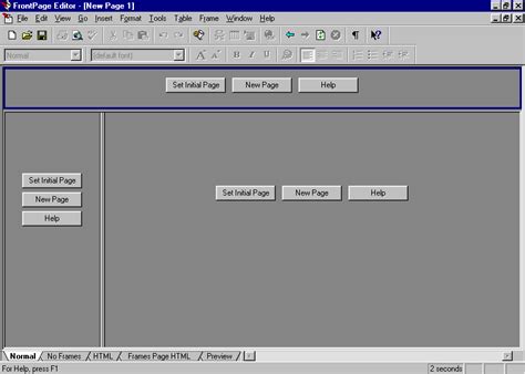 Microsoft Frontpage 98 In 1997 Web Design Museum