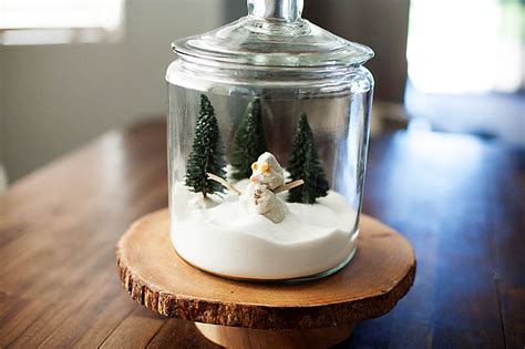 Snow Globe Terrarium You Can Play With — All For The Boys