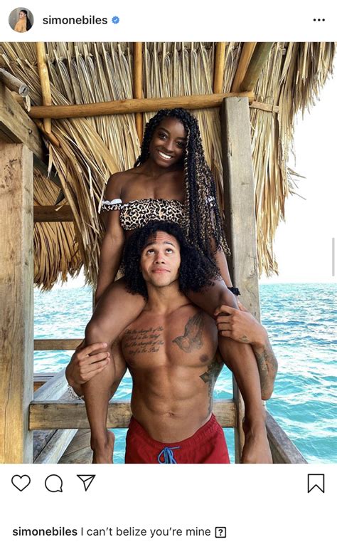 Simone biles and stacey ervin went public with their relationship on instagram. Simone Biles Vacations With Boyfriend Stacey Ervin, Jr. In ...