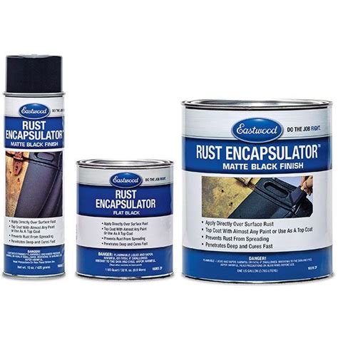Eastwood Black Rust Encapsulator Paint Over Rust