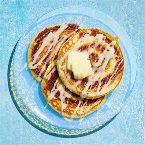Cinnamon Roll Pancakes Recipe