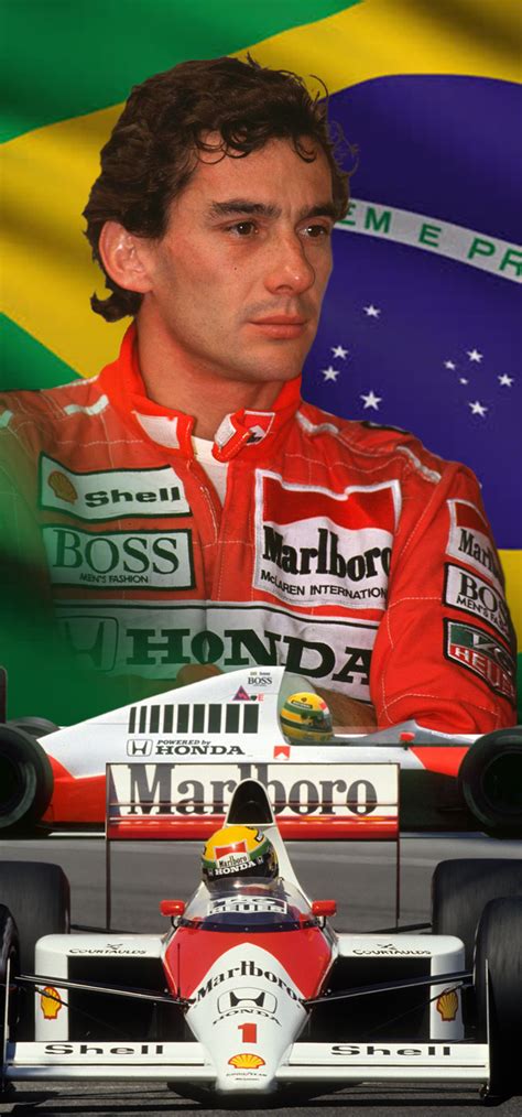 Wallpaper I Made With The One And Only Ayrton Senna Formula1 Indy Car