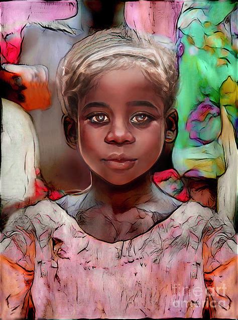 Girl From The Sahara Digital Art By Wernher Krutein