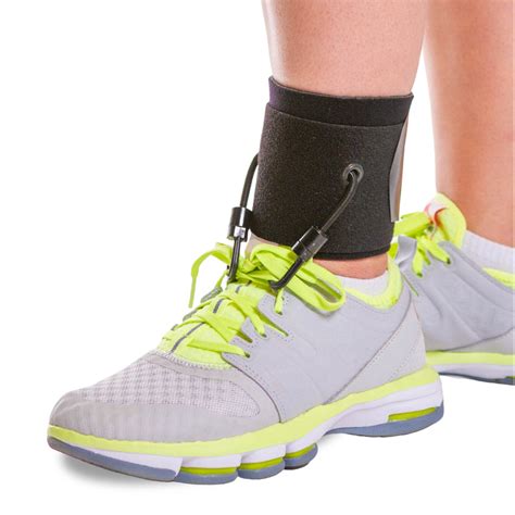 Soft Afo Drop Foot Brace Treatment When Walking Barefoot Or In Shoes