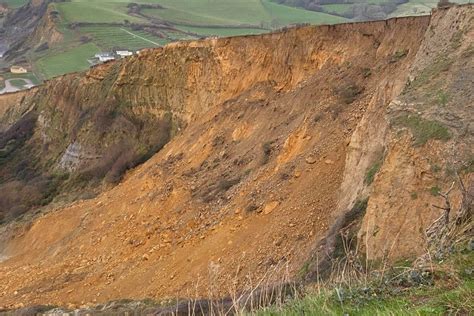 Inevitable Landslide Takes 15m Section From Dorset Coastal Path