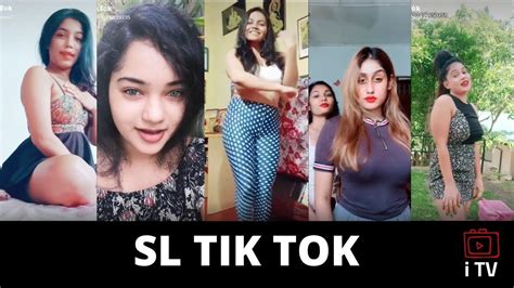 Most Beautiful Sri Lankan Girls Tik Tok Sl Tik Tok New