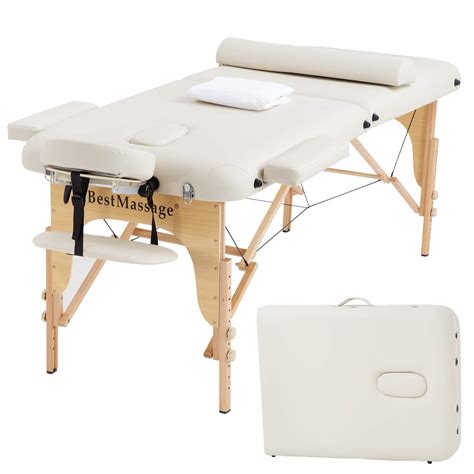 Buy Portable Massage Table Massage Bed Spa Bed 2 Folding 73 Inch Long 28 Inch Wide Pu Portable