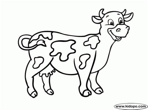 Pintando dibujos de vacas para imprimir y colorear | Colorear imágenes