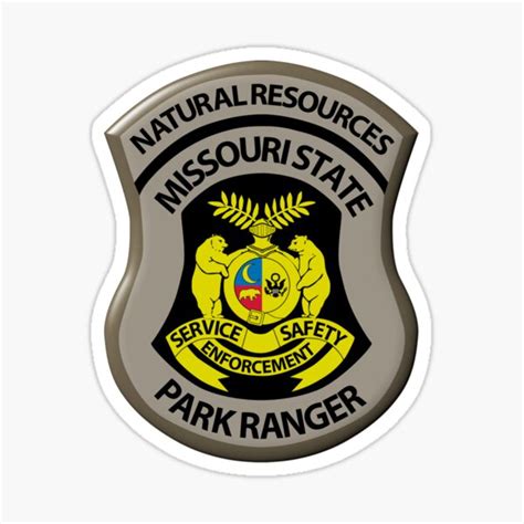Missouri State Park Ranger Sticker For Sale By Lawrencebaird Redbubble
