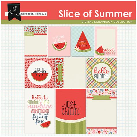 Slice Of Summer Cards Snap Click Supply Co