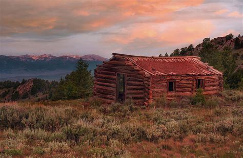 Idaho Pioneer Historical Cabin Photograph By Leland D Howard Fine Art