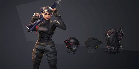 Elite agent skin appears as a sleek dark gray colored combat suit that satisfies an agent's depiction. Fortnite Elite Agent Loading Screen - Pro Game Guides