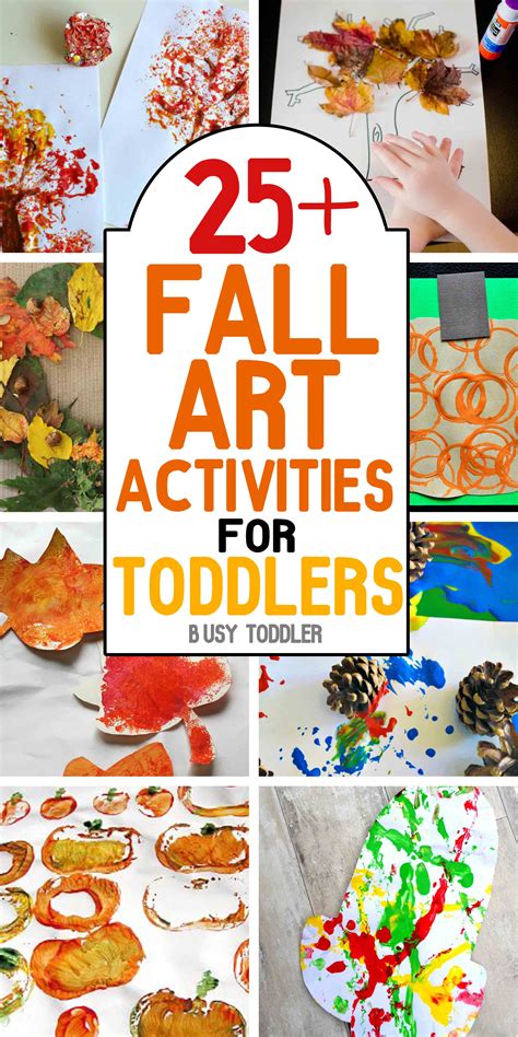 50 Awesome Fall Activities For Toddlers Busy Toddler