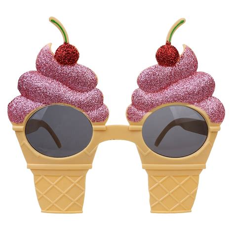 Decorative Novelty Sunglasses Cherry Ice Cream Glasses Hen Night Stag Party Fancy Dress Hot