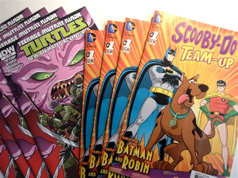 New Comic Books Tmnt And Scooby Doo T U By Dariobrizuelaartwork On