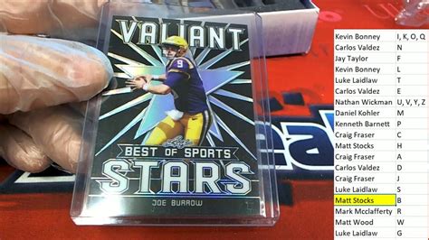 2020 Leaf Best of Sports ID 20BESTOF312 - YouTube