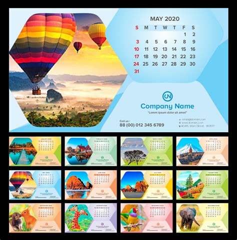 Professional And Creative Wall Calendar Desk Calendar Planner