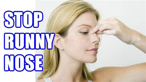 How To Stop A Runny Nose Instantly Best Home Remedies To Get Rid Of