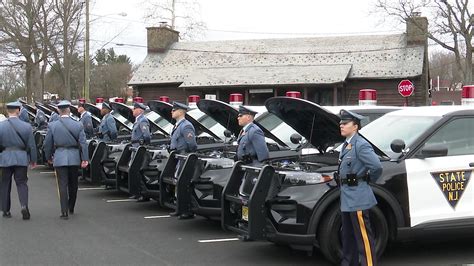 New Jersey State Police unveil 10 ‘retro’ police cruisers to celebrate