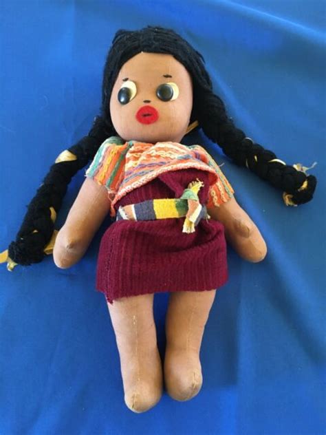 Vintage Latina Cloth Doll Ebay