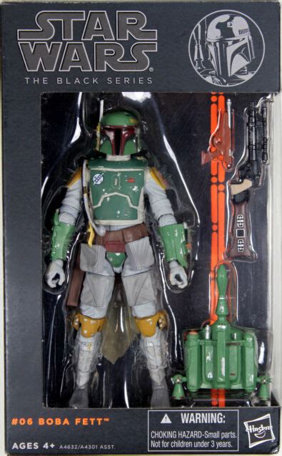 Boba Fett Star Wars The Black Series 6 Inch Action Figure 06 2 2013 Ebay