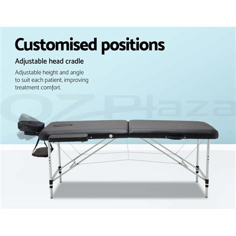 Centurion imported treatment tables are designed by athlegen in australia. Zenses Massage Table Portable Aluminium/Wooden 2/3 Fold Bed 55/60/70/75/80cm | eBay
