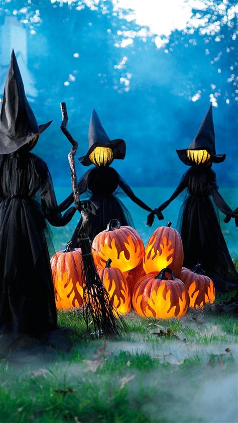 23 Haunting Ghost Trio Animated Halloween Decoration Halloween
