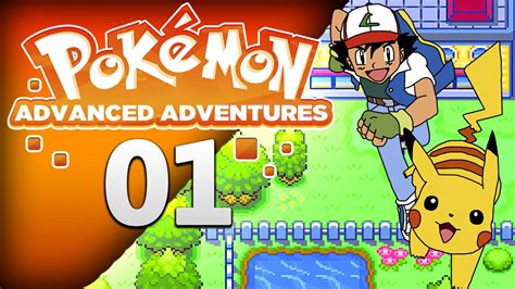 Pokemon Advanced Adventure Part 1 New Adventure Begins Pokemon Rom Hack Walkthrough Youtube
