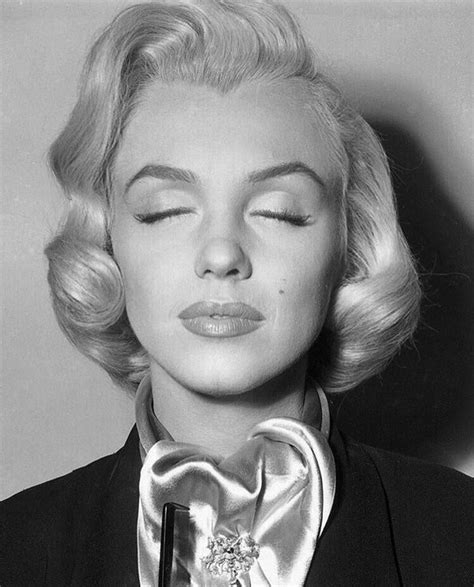 Marilyn Monroe In A Makeup And Hair Test For How To Marry A Millionare
