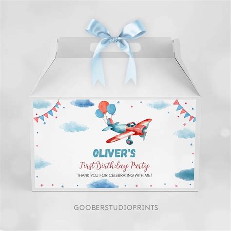 Airplane Party Favor Etsy